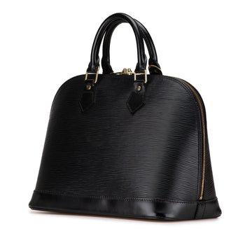 Black Louis Vuitton Epi Alma PM Handbag