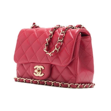 CHANEL ?CHANEL?MINI TRASSE Turnlock Chain Shoulder  Red  Shoulder Bag Mini Shoulder Bag  Bag Hybrid ? Ship??SS?Vill Mountain Online