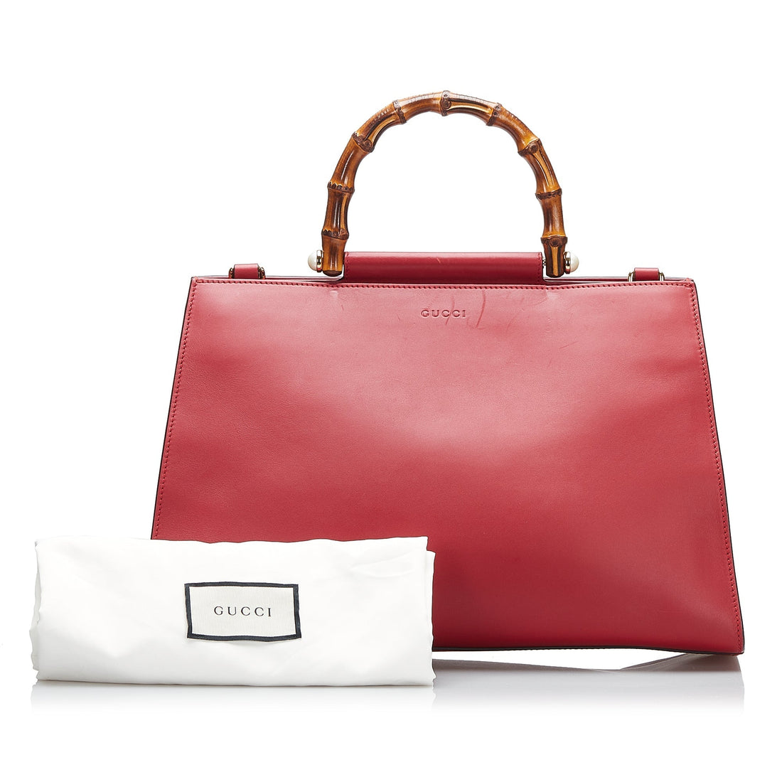 Gucci Medium Bamboo Nymphaea Tote Bag