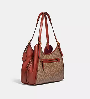 Coach Lori Shoulder Bag In Signature Canvas