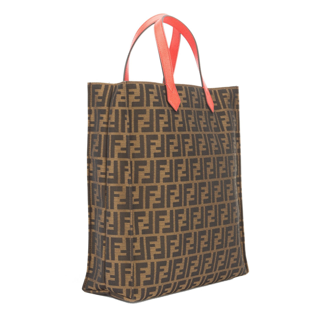 Fendi Tabacco Moro Zucca Shopping Tote (New with Tags)