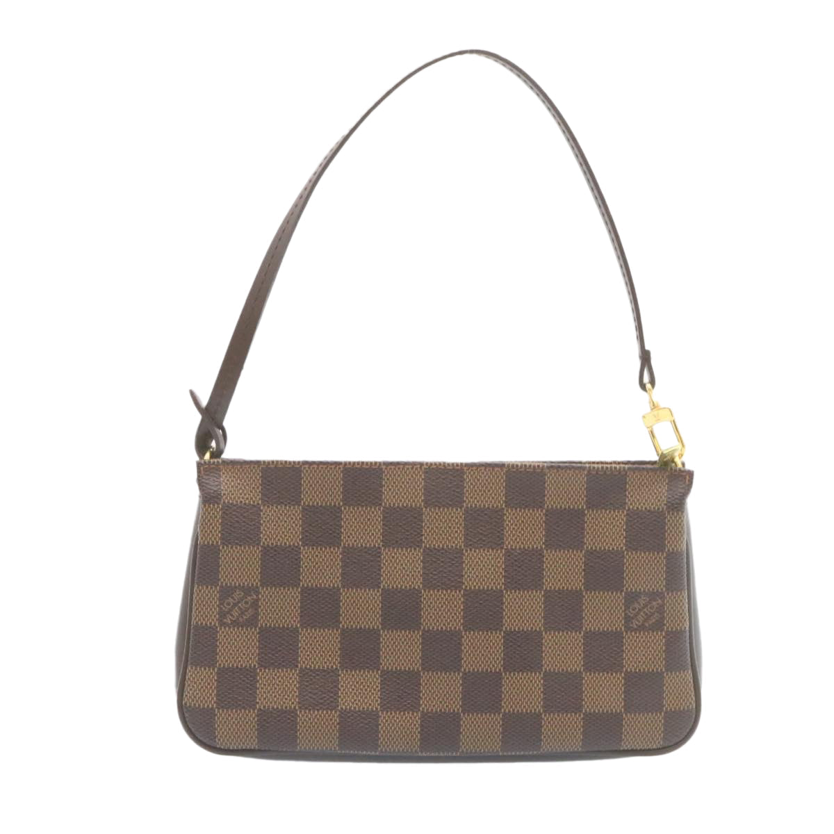 LOUIS VUITTON Damier Ebene Navona Accessory Pouch N51983 LV Auth 27452A