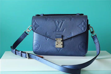 LV Pochette Metis Monogram Canvas Navy Blue For Womtlm, Womtlm’s Handbags, Shoulder Bags And Crossbody Bags 9.8in/25cm LV