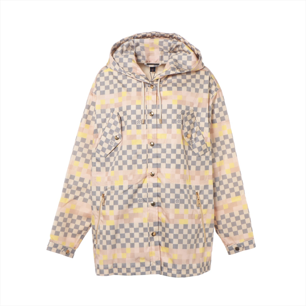 Louis Vuitton 22AW Cotton x Nylon Nylon Jacket 38  Multicolor RW222W Damier