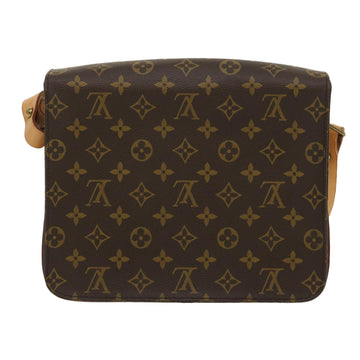 LOUIS VUITTON Monogram Cartouchiere GM Shoulder Bag M51252 LV Auth 28615