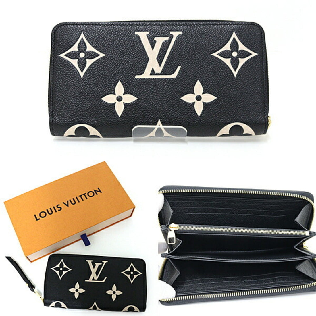 Louis Vuitton   Monogram Empreinte Leather Wallet (Bi-Fold)