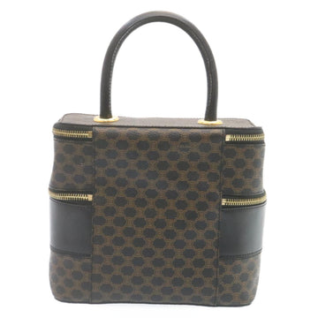 Celine Macadam Canvas Vanity Cosmetic Pouch Black  28799A