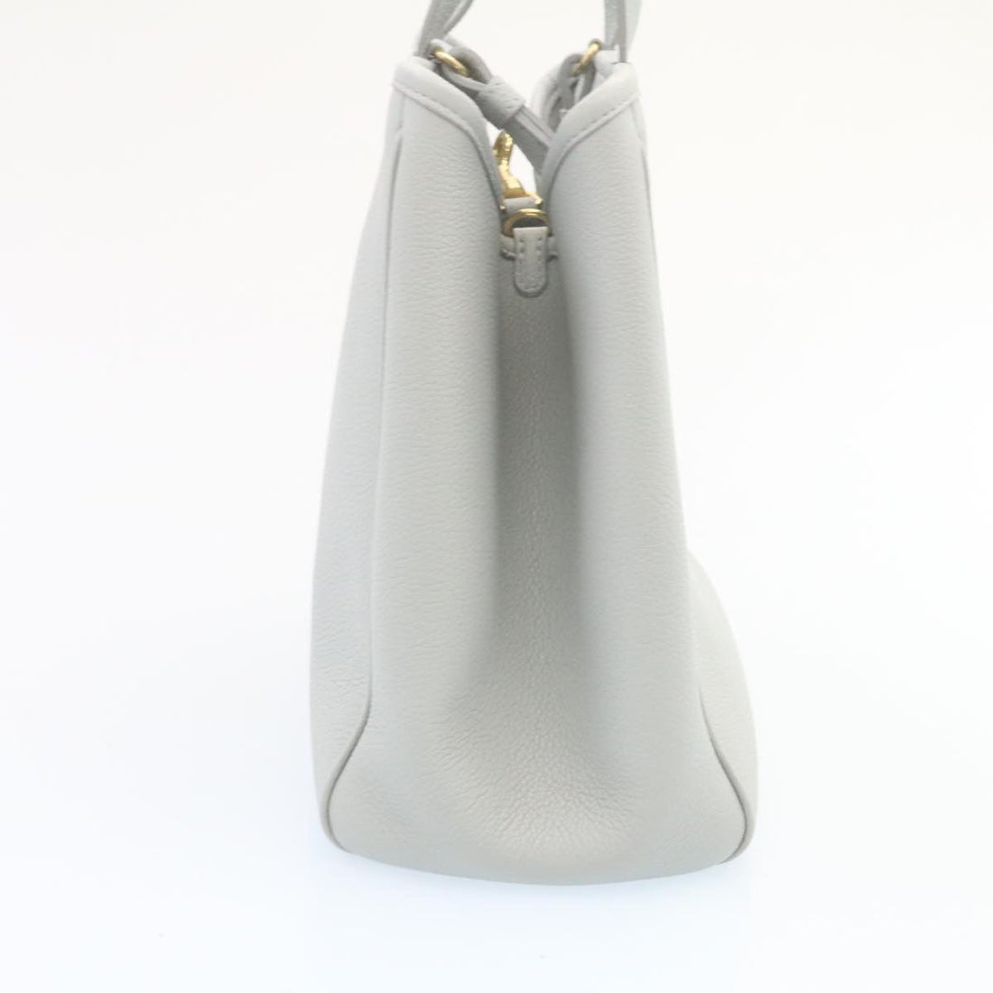 Celine Small fold Cabas Hand Bag 2way Shoulder Bag Light Blue  28800