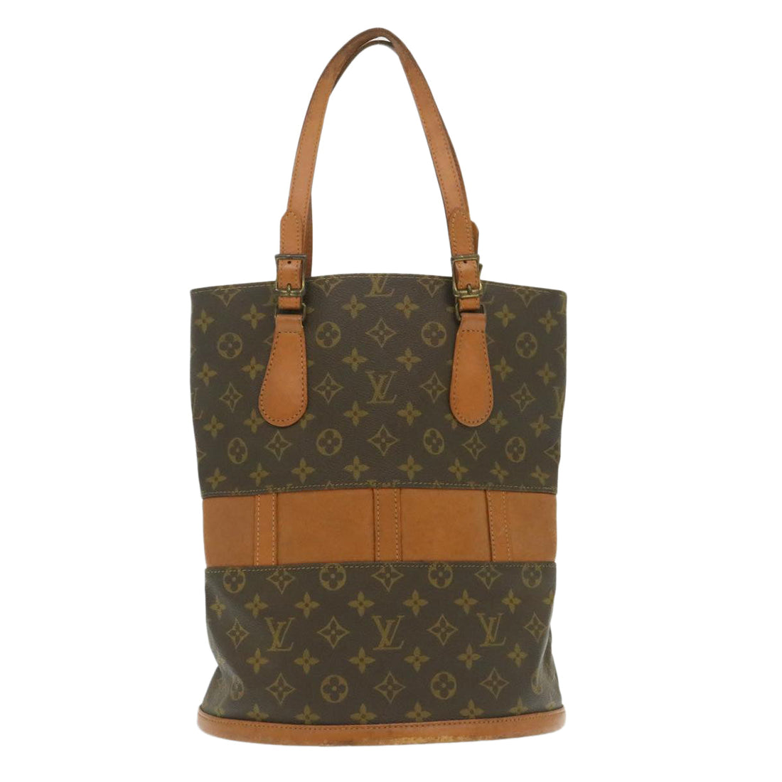 LOUIS VUITTON Monogram Bucket GM Shoulder Bag USA limited M42236 LV Auth 29363
