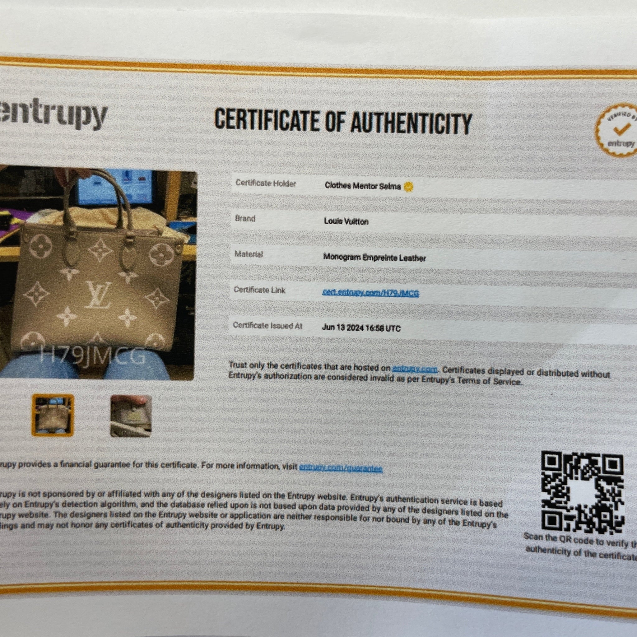 HandBag Luxury Designer Louis Vuitton, Size Medium