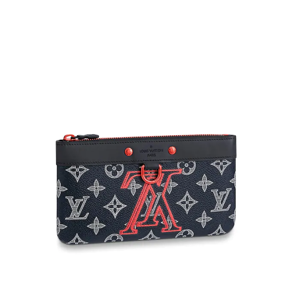 Louis Vuitton Discovery Pochette Monogram Upside Down Canvas