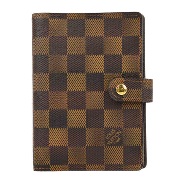 Louis Vuitton 2007 Damier Agenda PM Notebook Cover R20700 Small Good