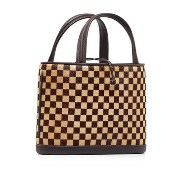LOUIS VUITTON Damier Sauvage Impala Handbag