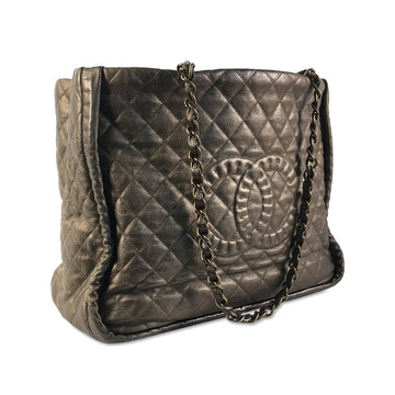 Chanel CC Quilted Calfskin Istanbul Tote Tote Bag