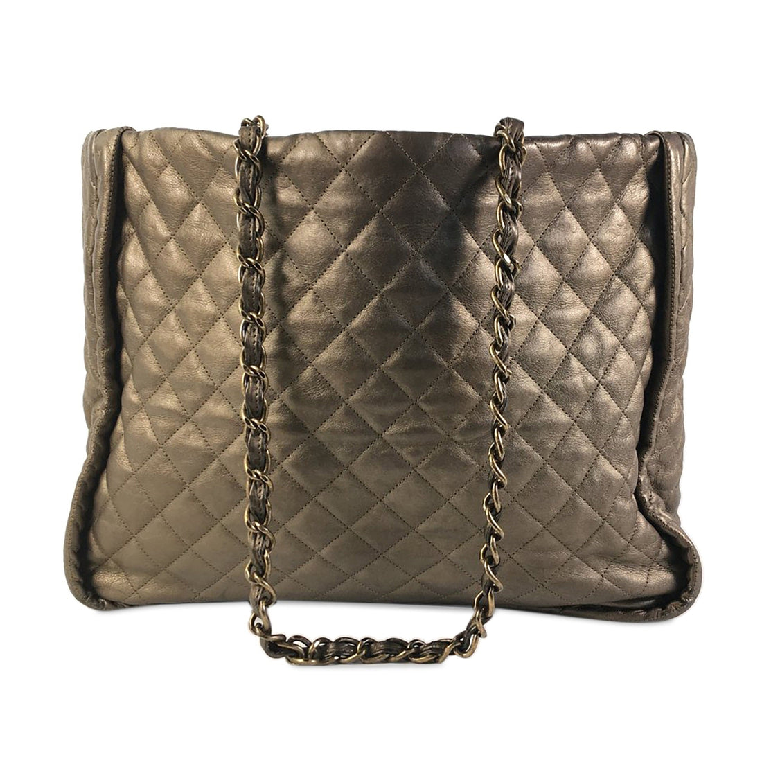 Chanel CC Quilted Calfskin Istanbul Tote Tote Bag