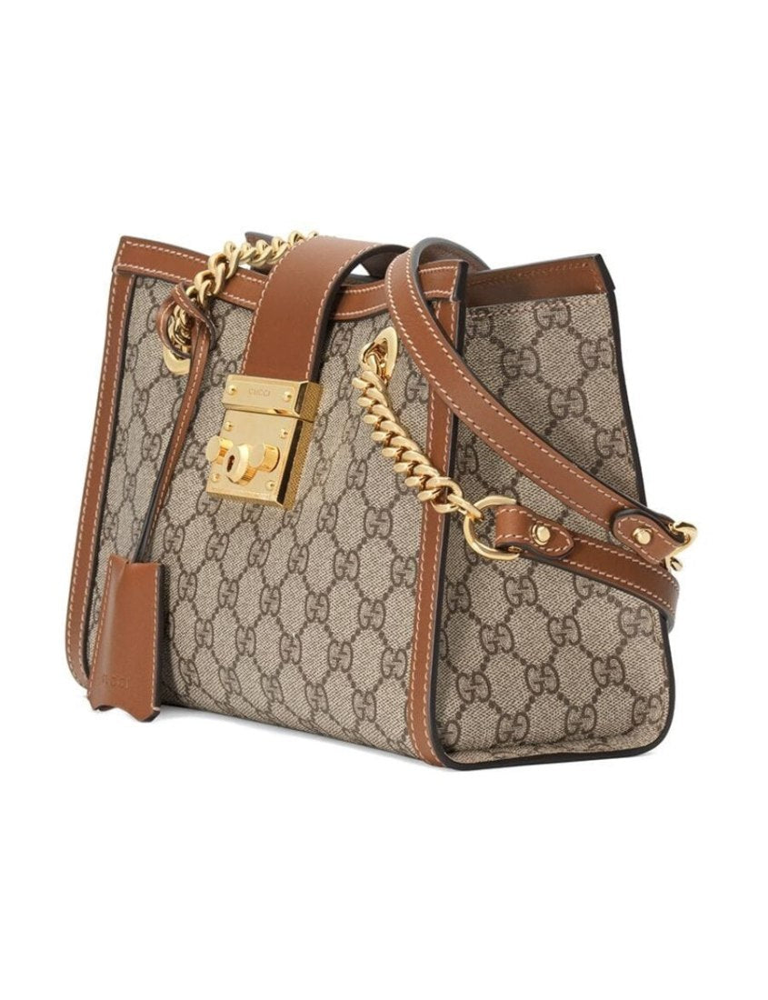 Gucci Padlock series small GG shoulder bag