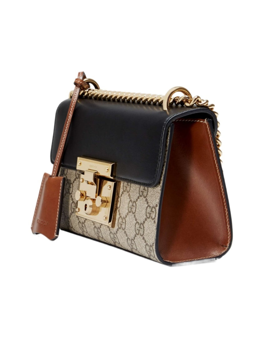 Gucci Padlock series small GG shoulder bag