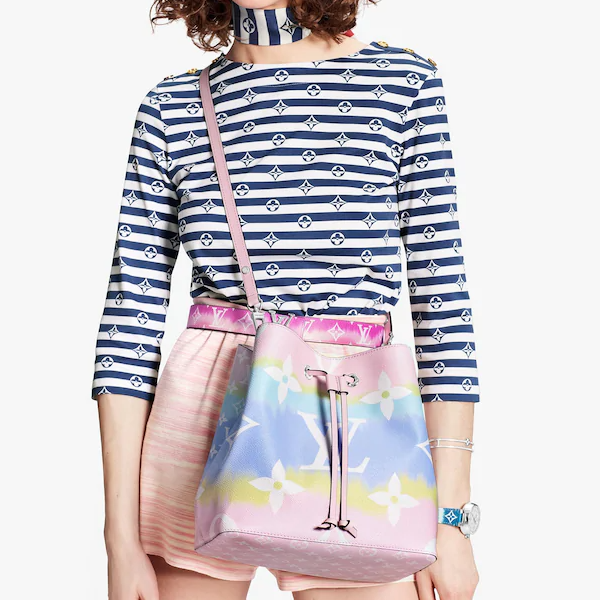 Louis Vuitton Escale Néonoé MM Pastel