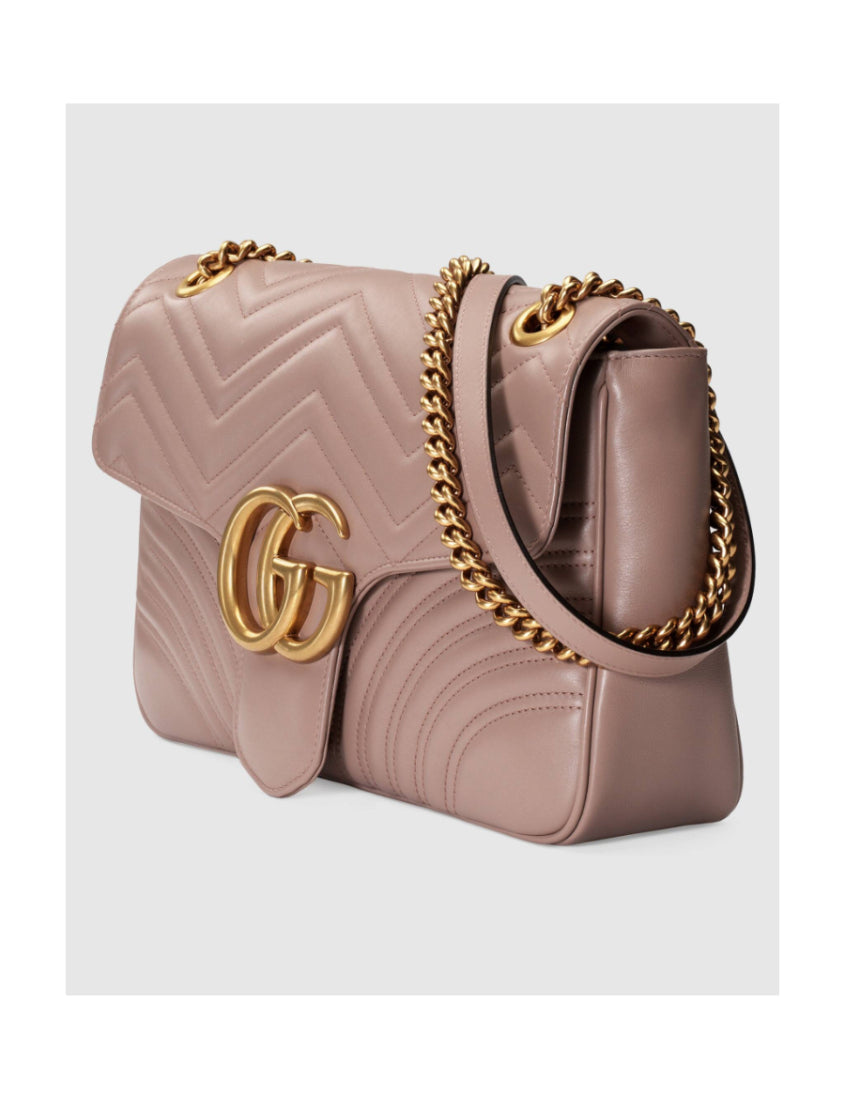 Gucci Medium GG Marmont quilted shoulder bag