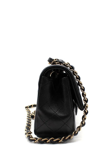 CHANEL QUILTED MINI FLAP BAG