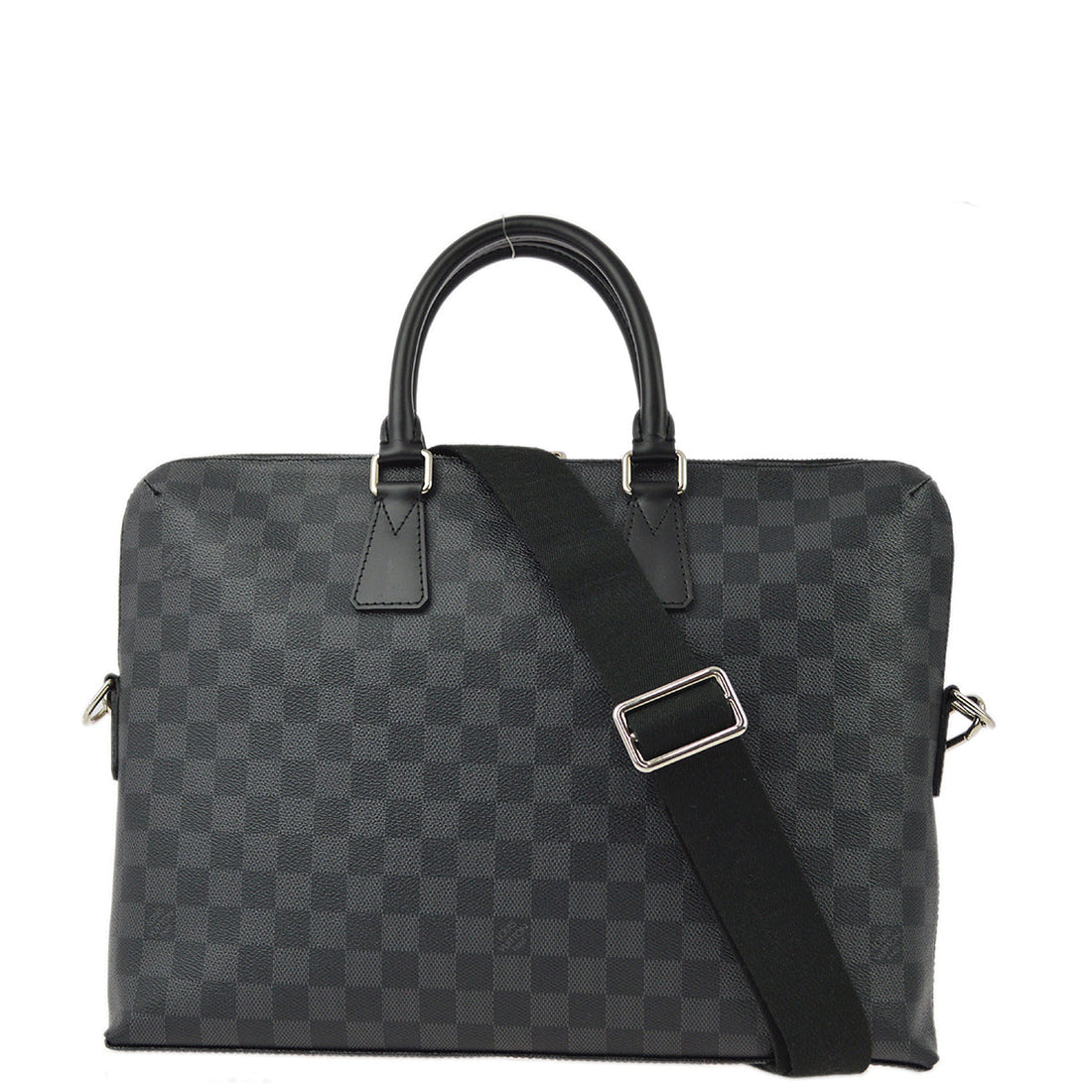 Louis Vuitton 2013 Damier Graphite Porte Documents Jour HandBag N48224