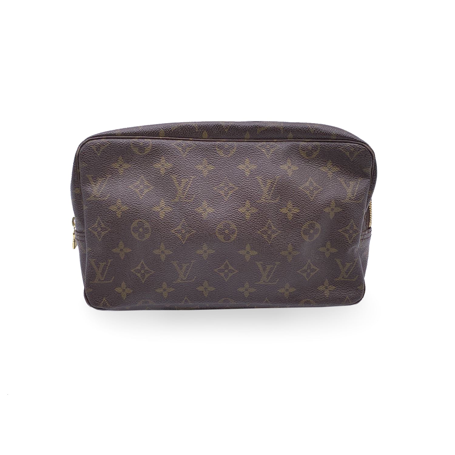 LOUIS VUITTON Vintage Monogram Toiletry Trousse 28 Cosmetic Bag
