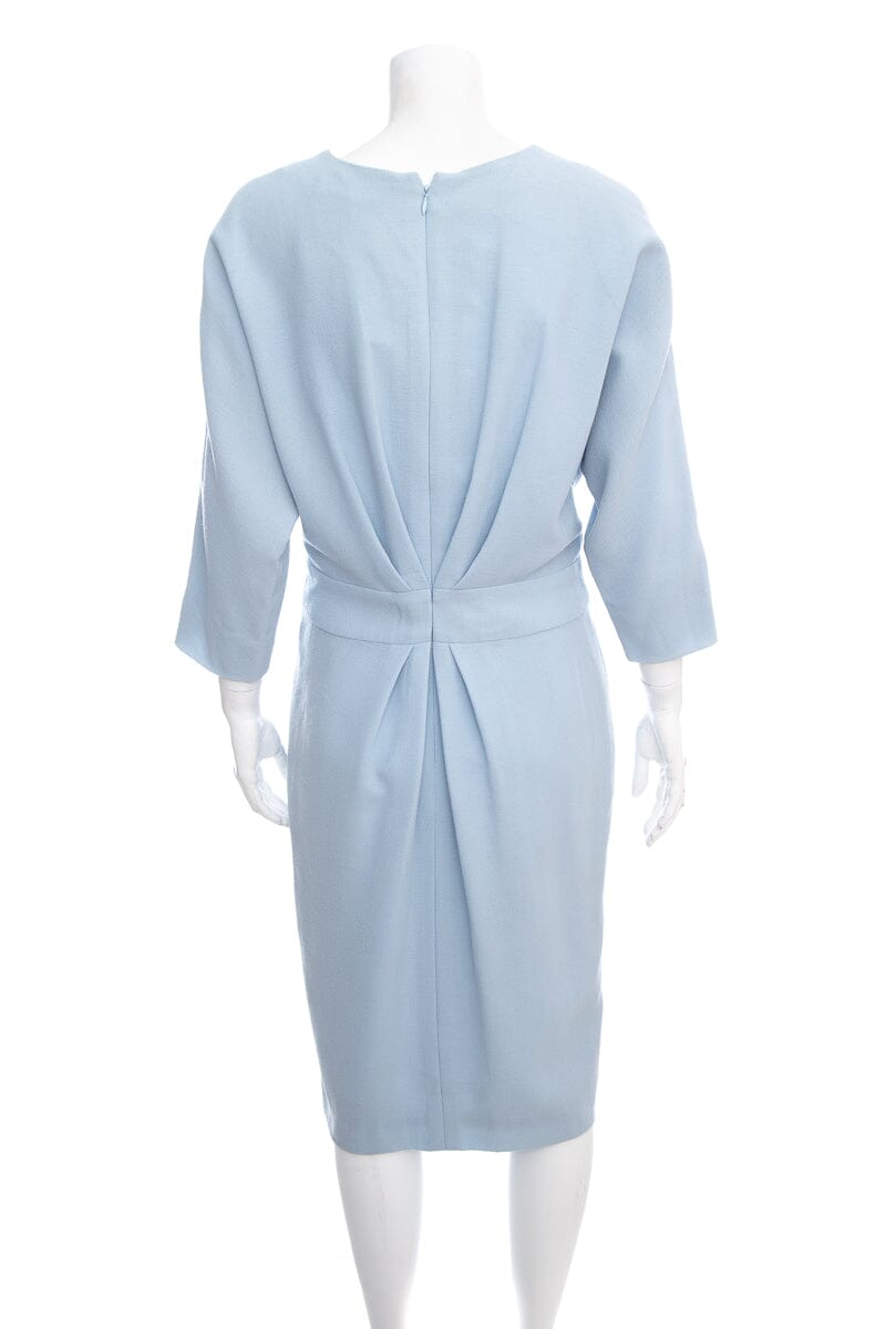 Carolina Herrera Blue Dress SZ 8 NWT