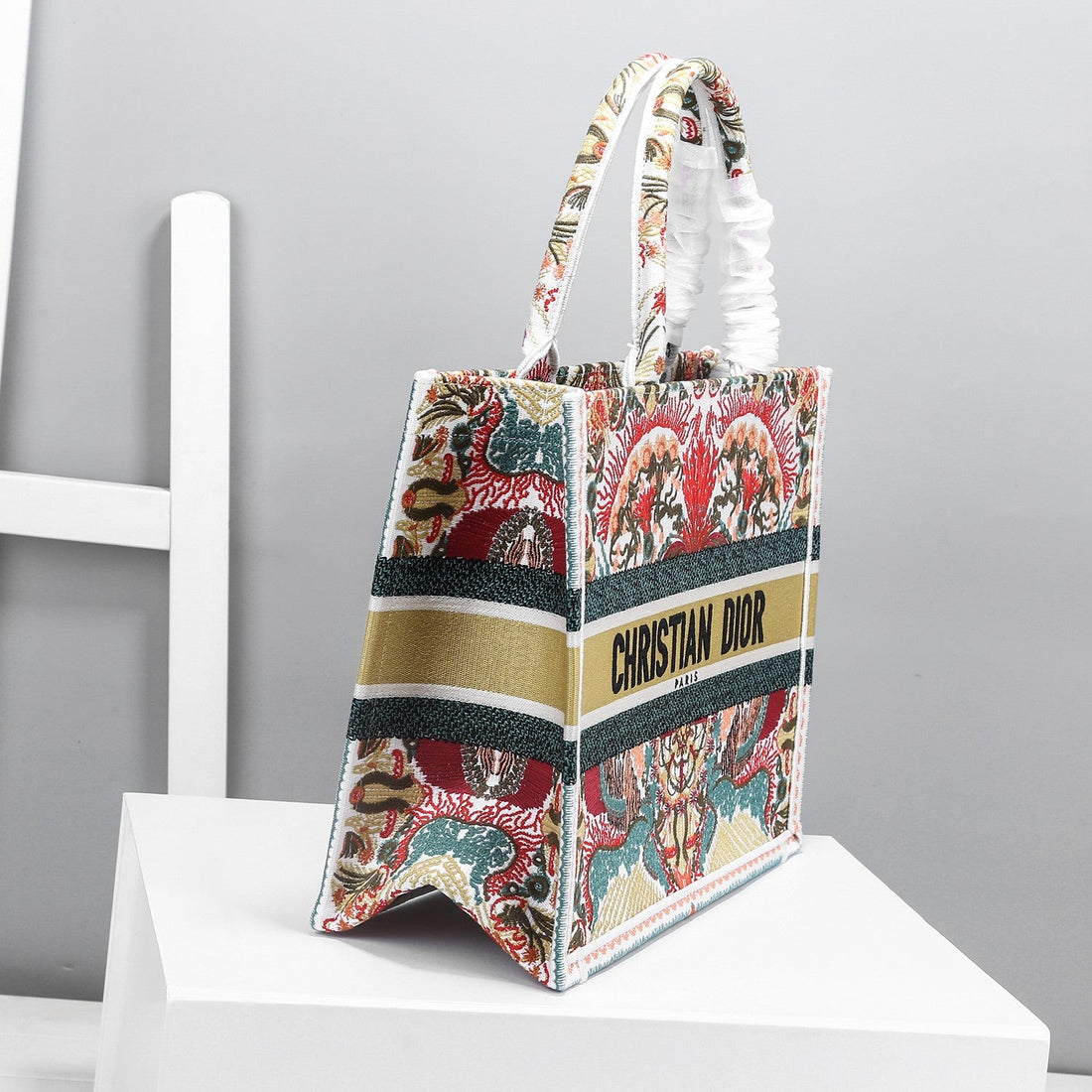 DI Medium Book Tote Bag By Maria Grazia Chiuri For Womtlm 14in/36cm CD