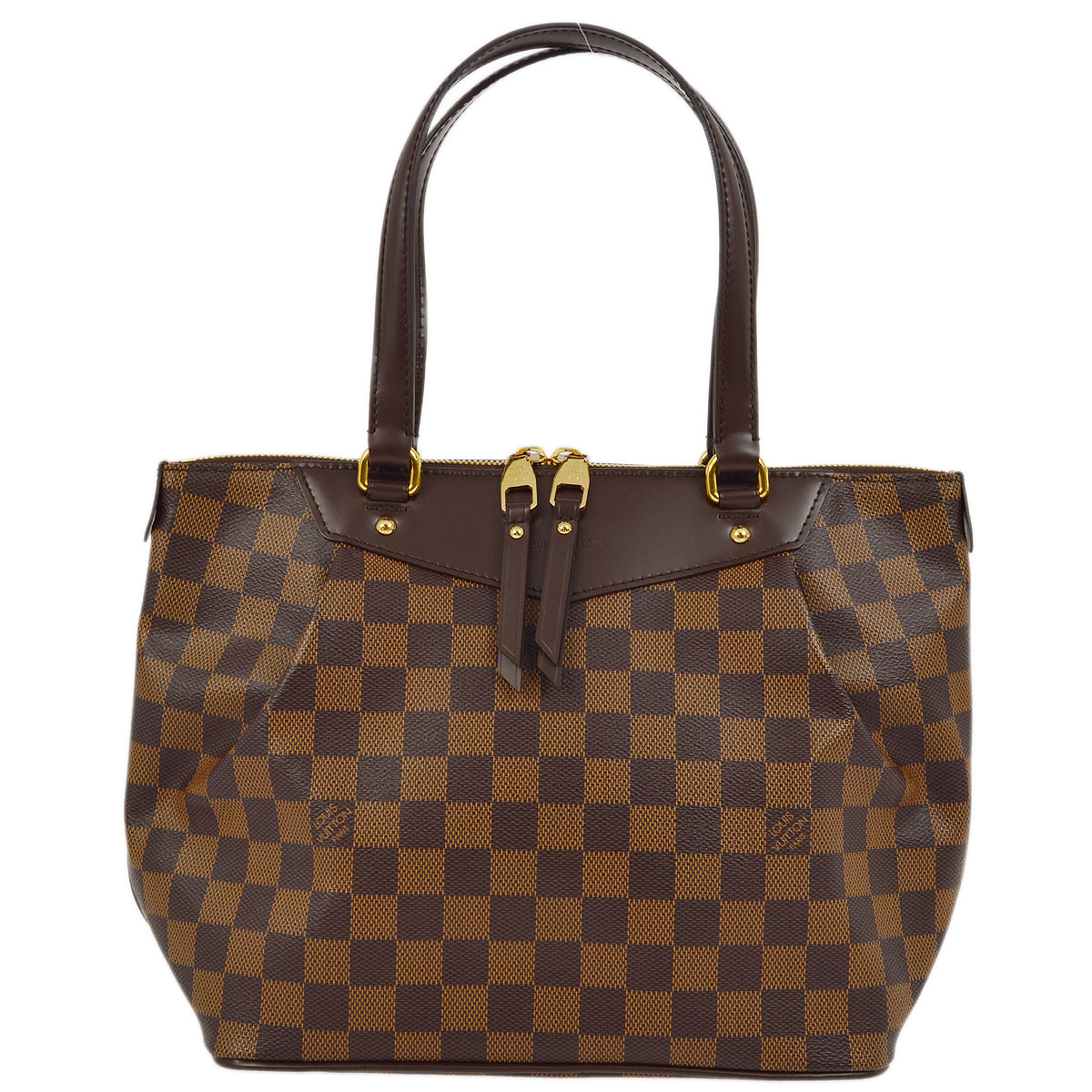 Louis Vuitton 2012 Damier Westminster PM Tote HandBag N41102