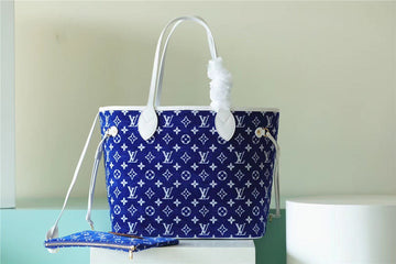 LV Neverfull MM Monogram Blue For Womtlm,  Shoulder And Crossbody Bags 12.2in/31cmLV M46220