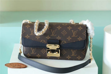 LV Marceau Monogram Canvas Black For Womtlm,  Shoulder and Crossbody Bags 9.6in/24.5cm LV M46126