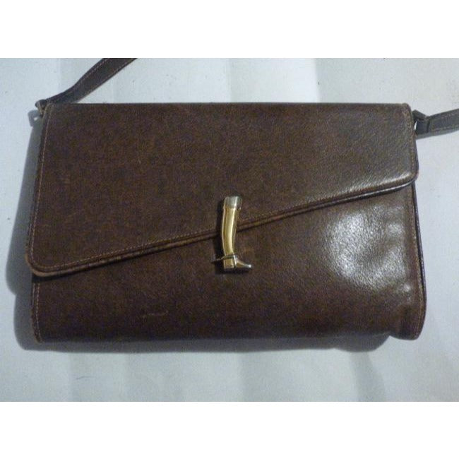 Gucci Vintage Pursesdesigner Purses Brown Leather Shoulder Bag