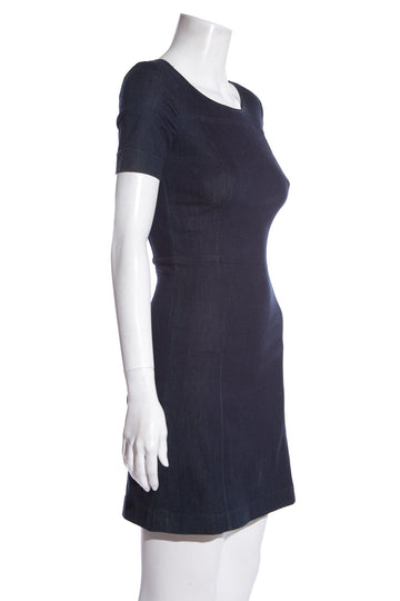 Prada Denim Chambray Dress SZ 38