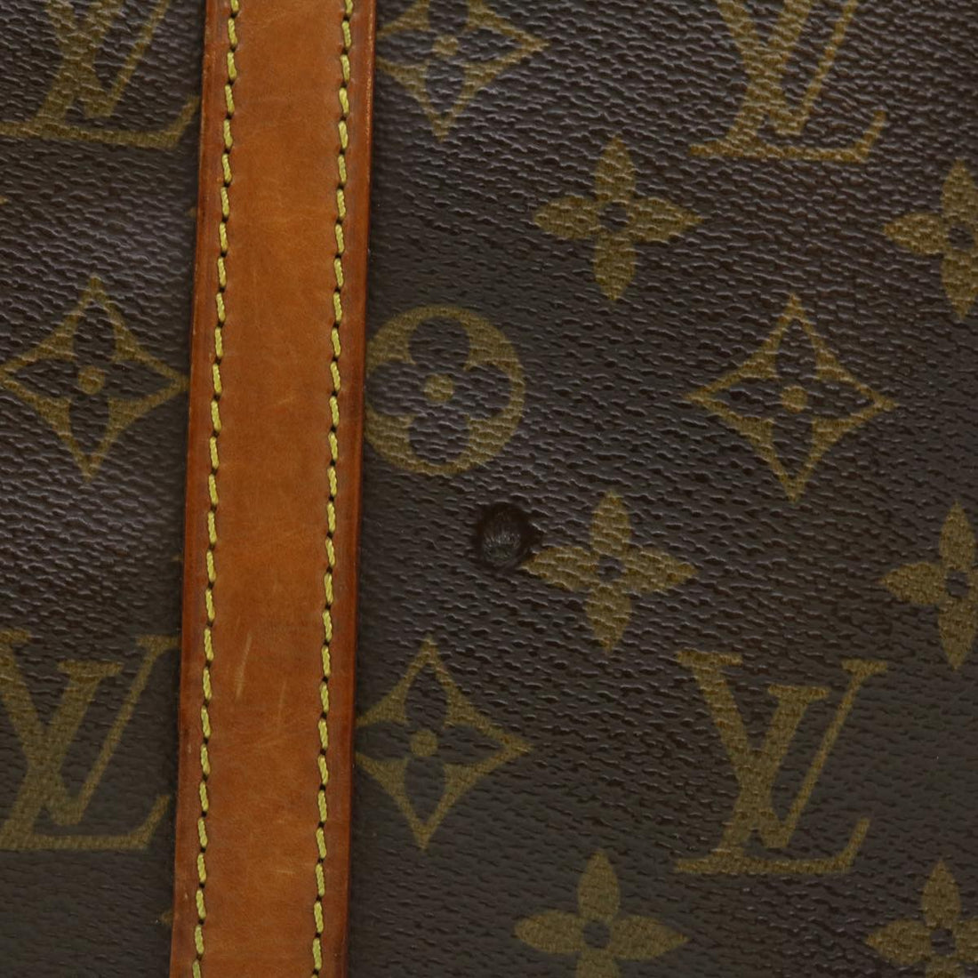 LOUIS VUITTON Monogram Porte Documents Voyage Hand Bag M53361 Auth 30207