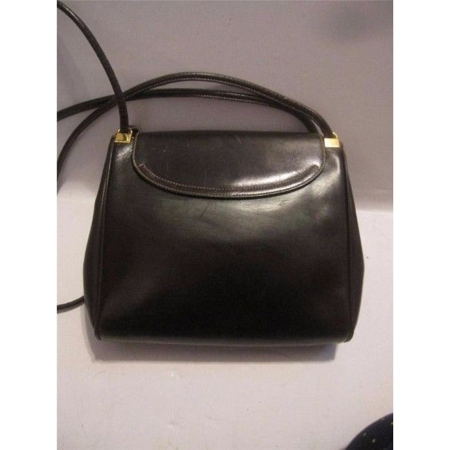 Gucci Padlock W Envelope Top And Clasp Brown Leathergold Shoulder Bag