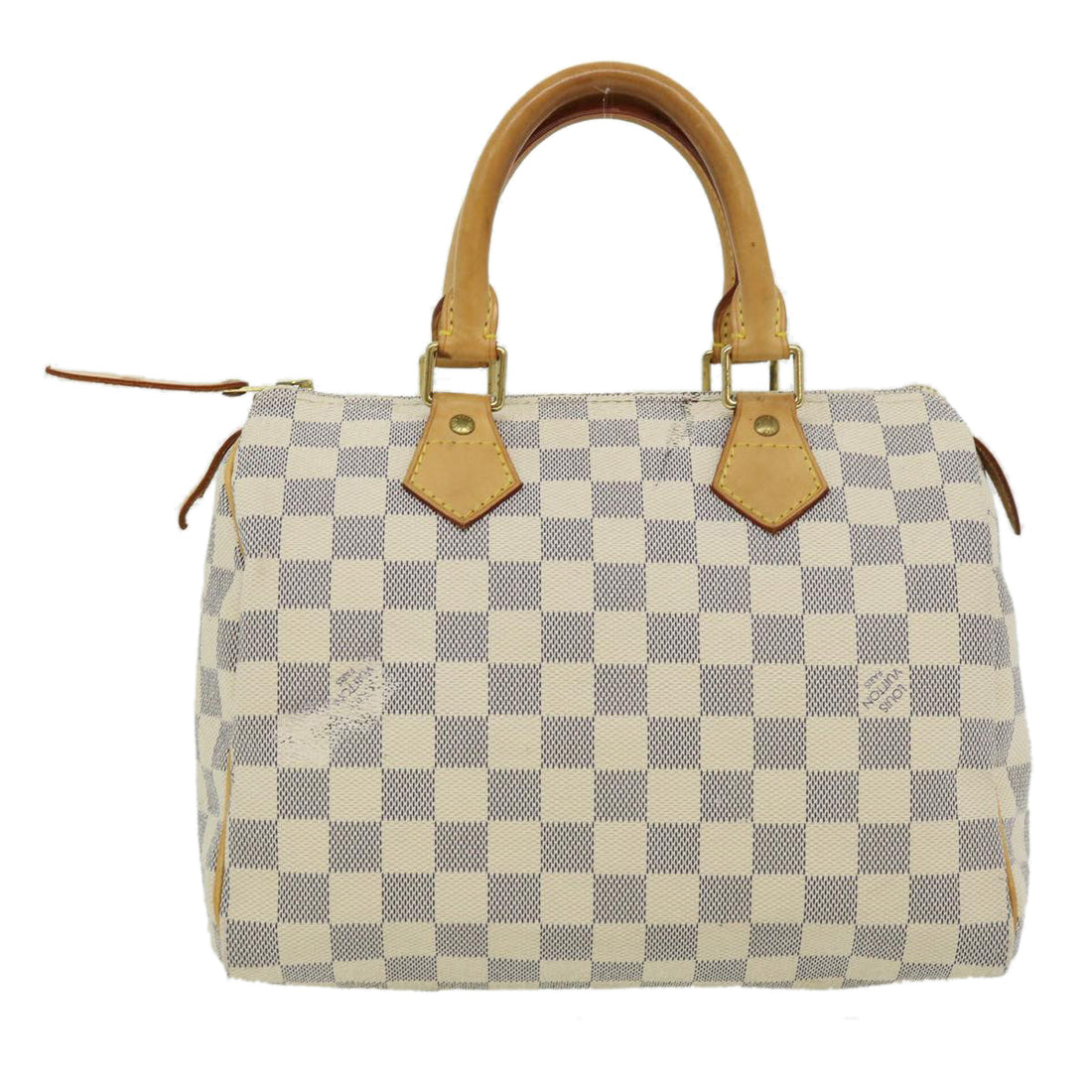LOUIS VUITTON Damier Azur Speedy 25 Hand Bag N41534 LV Auth 30750