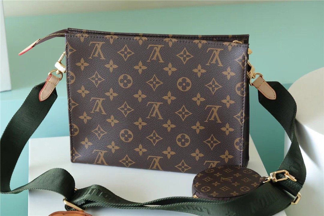 LV Pochette Double Monogram Canvas For Womtlm, Womtlm’s Bags, Shoulder And Crossbody Bags 10.2in/26cm LV