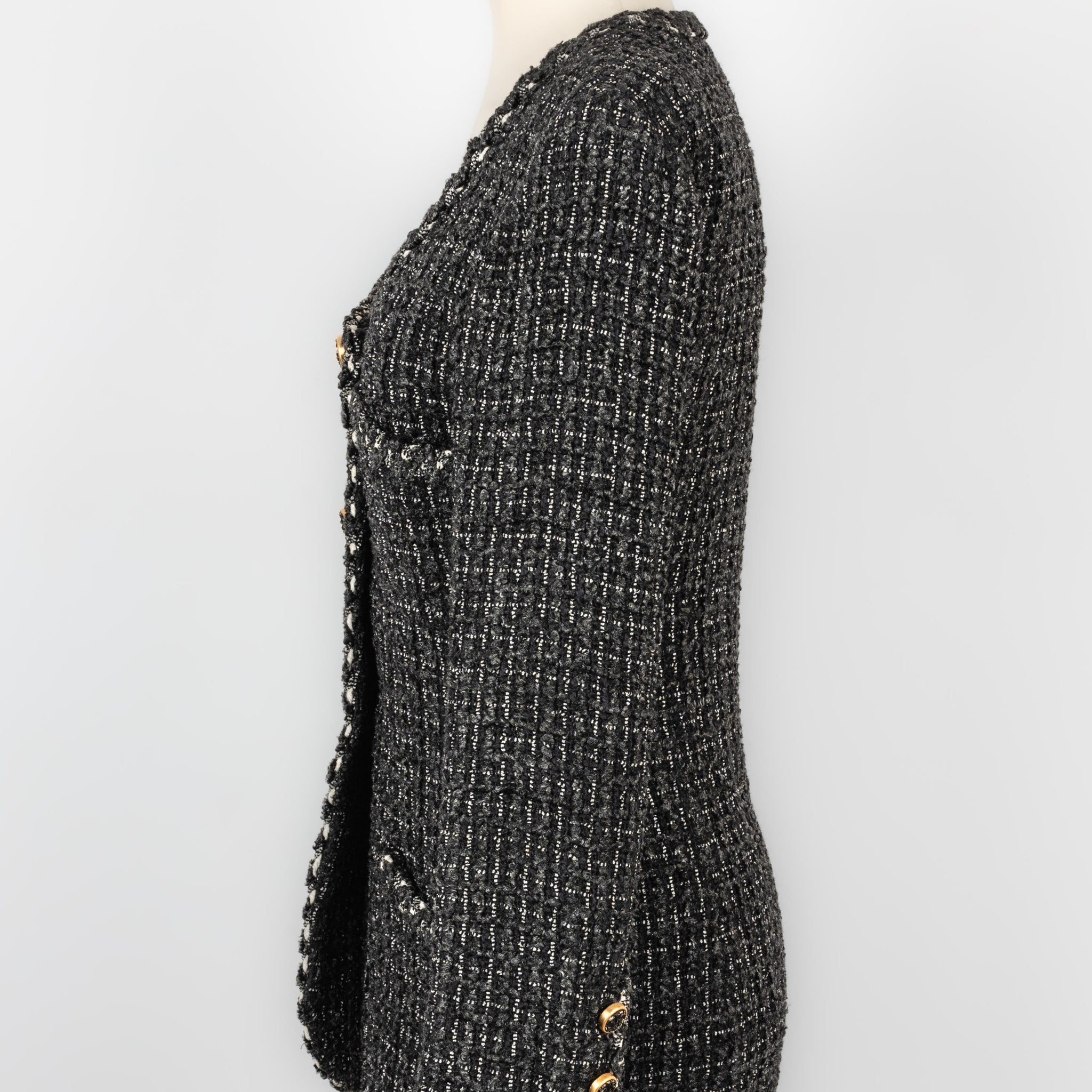 Veste en tweed Chanel 1990s