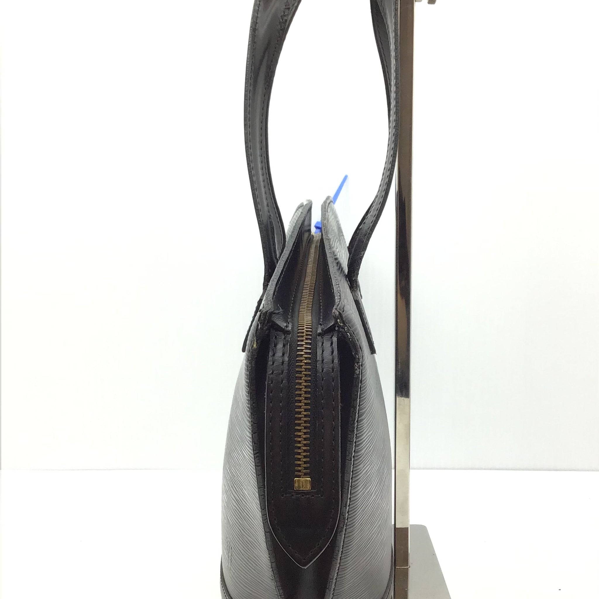 Epi Noir Saint Jacques Shopping Tote By Louis Vuitton  Size: Medium