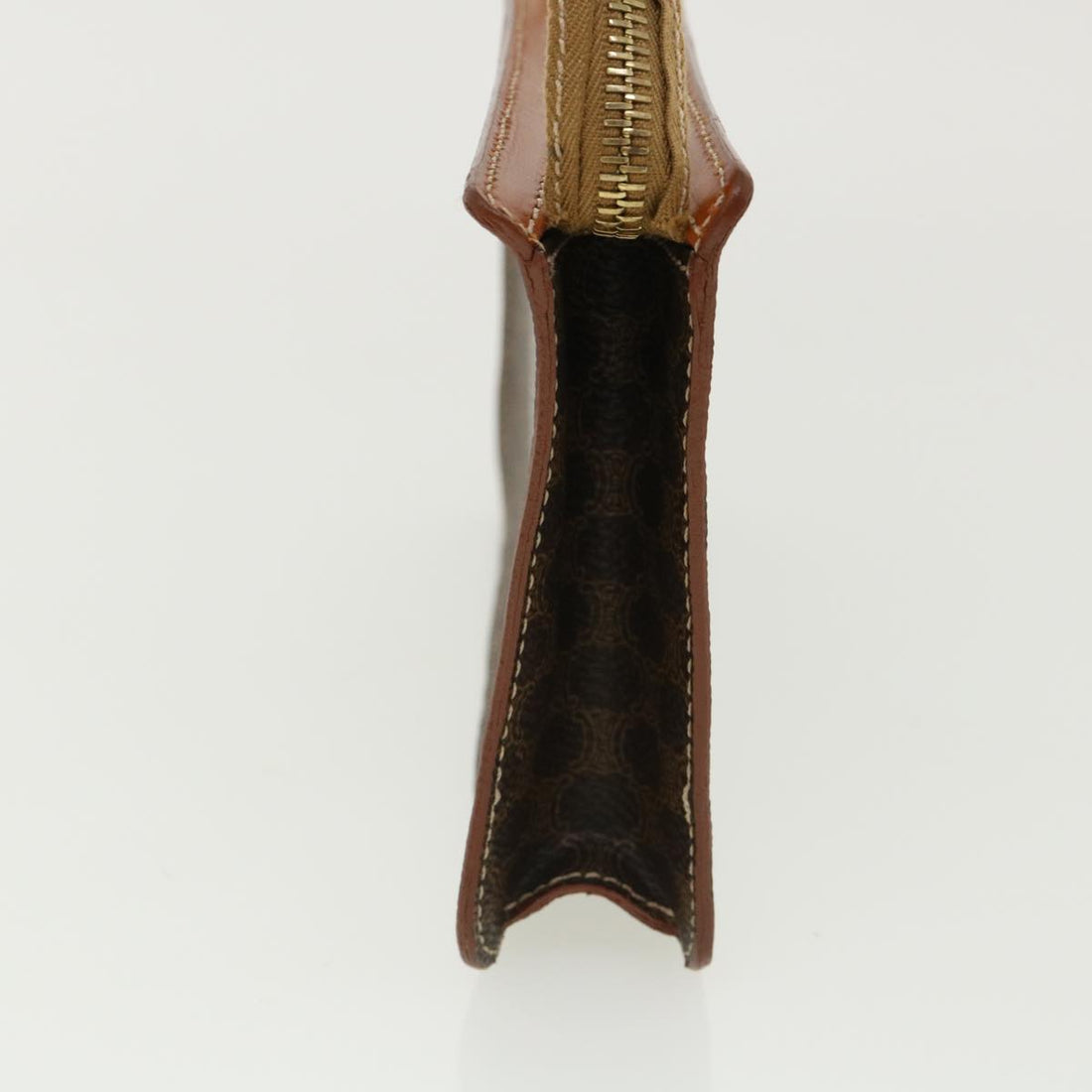 Celine Macadam Canvas Accessory Pouch Brown  32096A