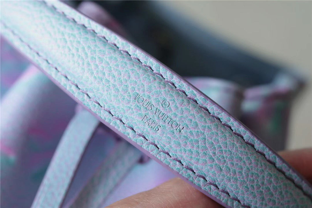 LV Nano Noe Monogram Empreinte Light Blue For Womtlm,  Shoulder And Crossbody Bags 6.3in/16cm LV M81463