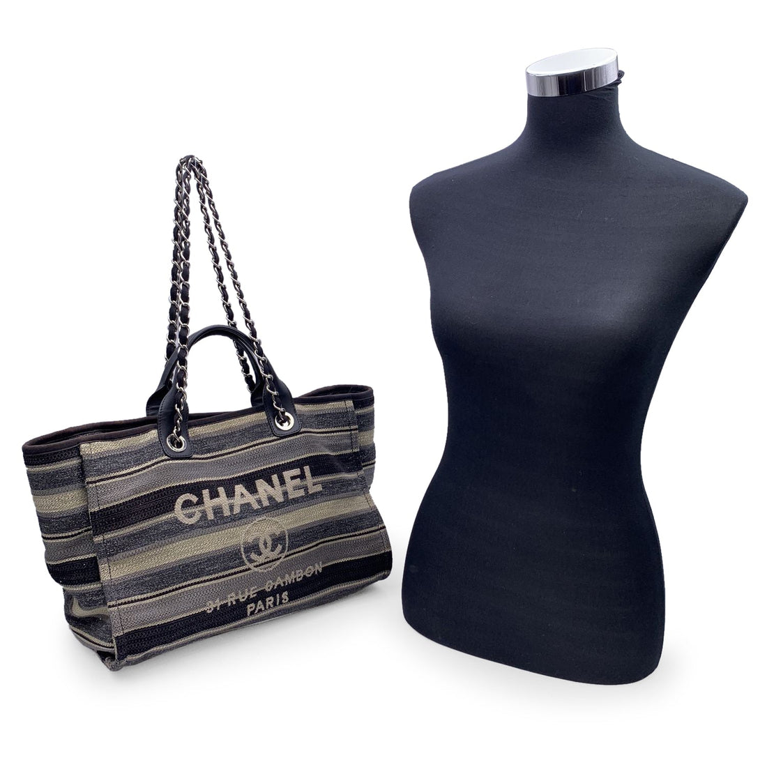 CHANEL Chanel Tote Bag Deauville