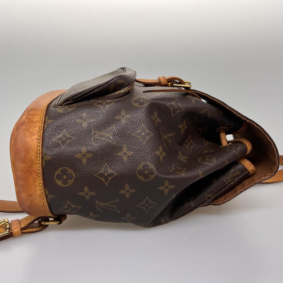 LOUIS VUITTON Monogram Montsouris MM Backpack M51136 LV Auth 32598