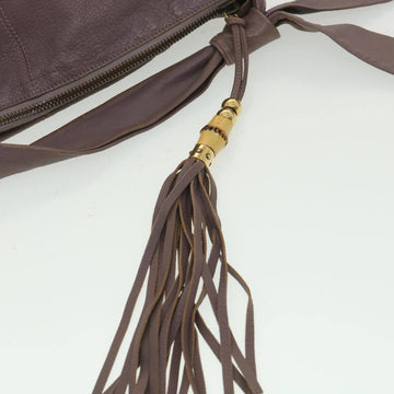 Gucci supple mocha brown leather XL hobo style shoulder bag