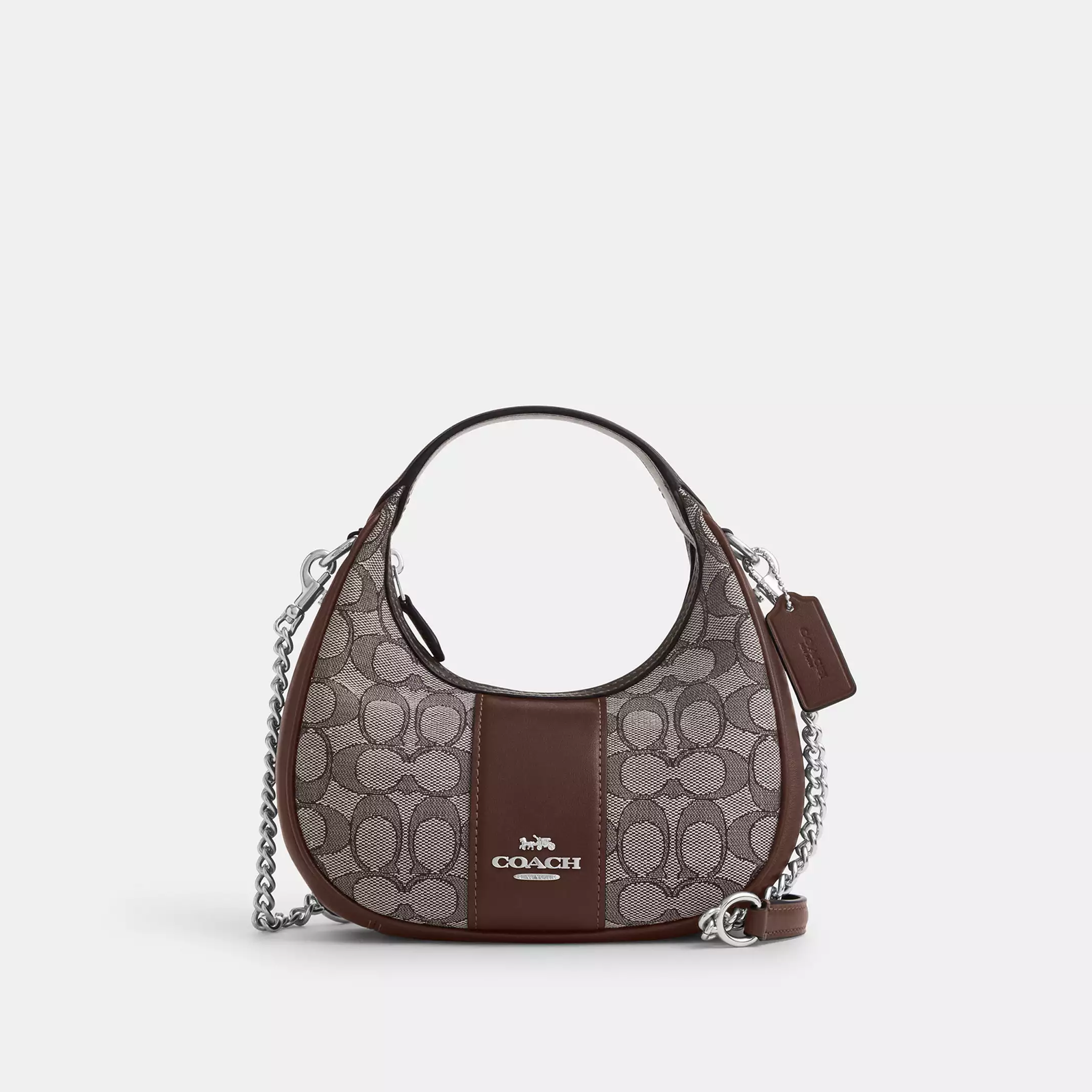 Coach Carmen Mini Crossbody In Signature Jacquard