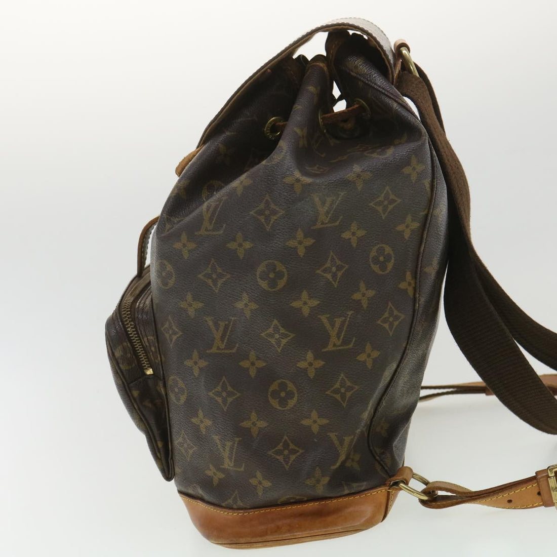 LOUIS VUITTON Monogram Montsouris GM Backpack M51135 LV Auth 34113