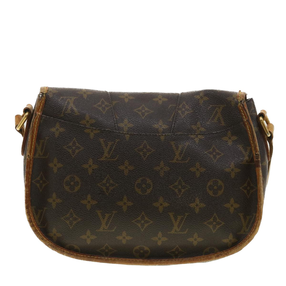LOUIS VUITTON Monogram Menilmontant PM Shoulder Bag M40474 LV Auth 34123