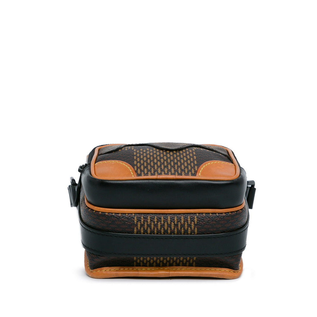 Brown Louis Vuitton Nigo Giant Damier Ebene Monogram Nano Amazone Crossbody Bag