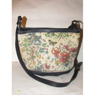 GUCCI Vintage Garden Souvenir Floral Design Canvas