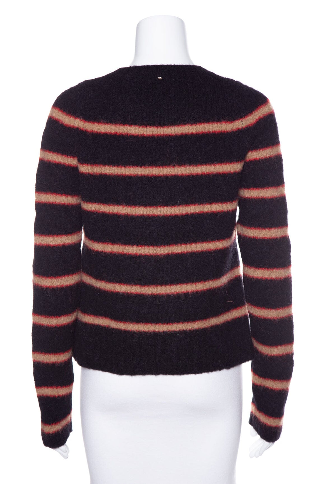 Sport Max Black Stripe Sweater SZ M